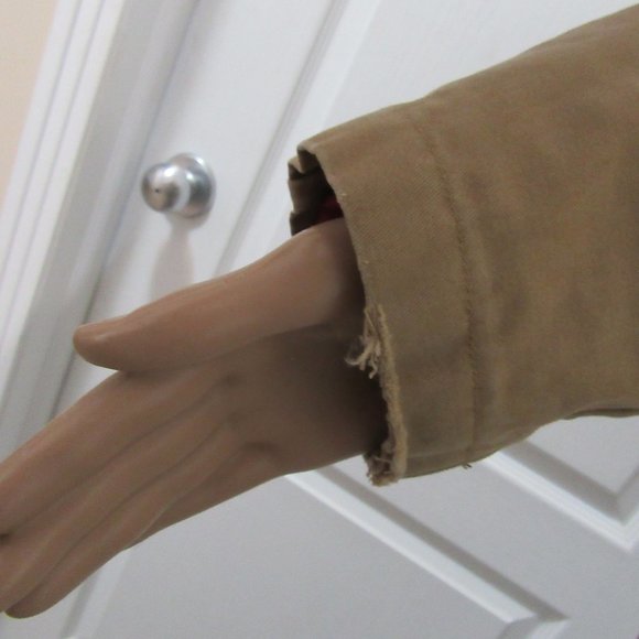 Beige Tan Coat Roxy size Medium - Hood - Picture 9 of 14